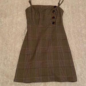 Urban Outfitters Plaid Mini Dress